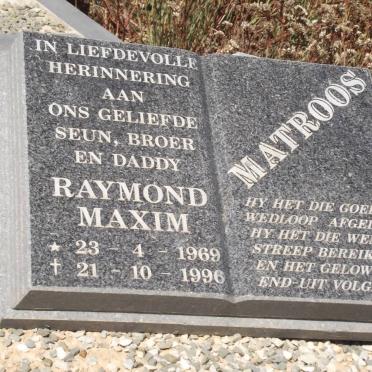 MATROOS Raymond Maxim 1969-1996