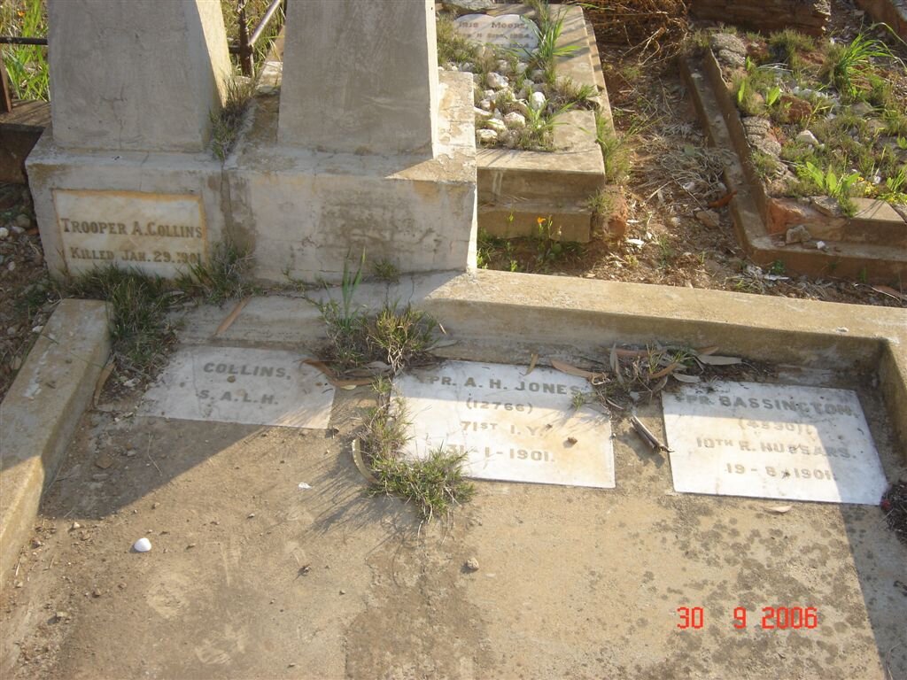 COLLINS A. -1901 :: JONES A.H.-1901 ::  BASSINGTON -1901