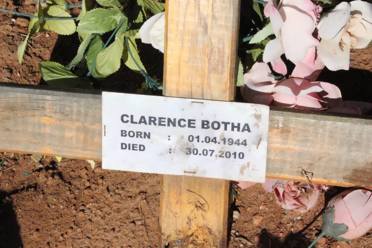 BOTHA Clarence 1944-2010