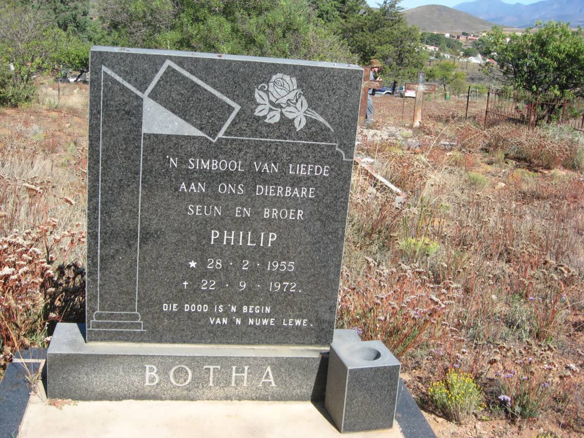 BOTHA Philip 1955-1972
