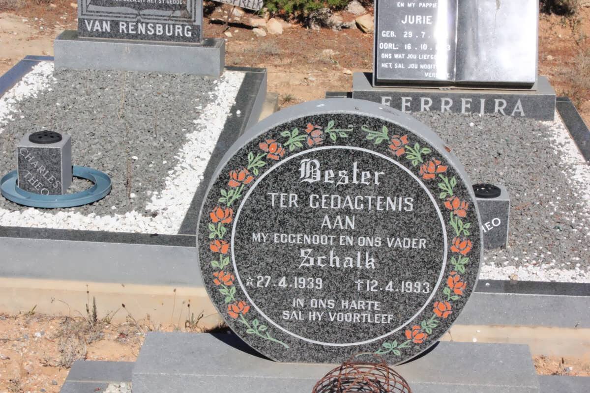 BESTER Schalk 1939-1993