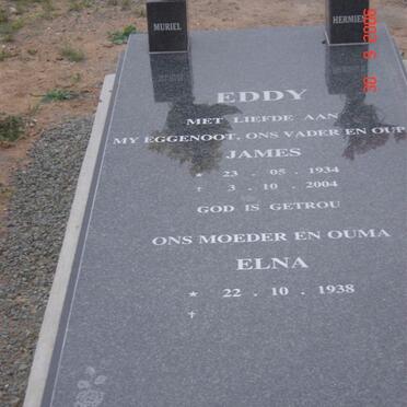 EDDY James 1934-2004 &amp; Elna 1938-