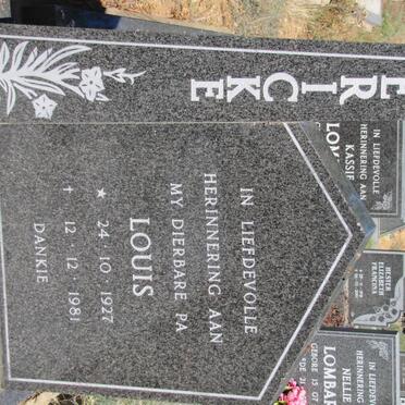 GERICKE Louis 1927-1981