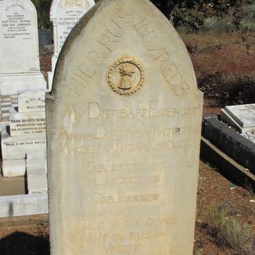 KARELSE Anna Dorethea Magretha Magdalena Tysina nee BEKKER 1855-1931