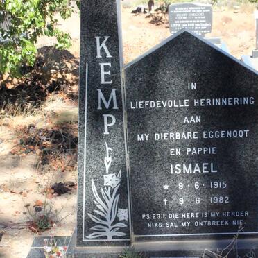 KEMP Ismael 1915-1982