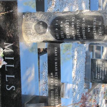 MILLS Leonard 1932-1978