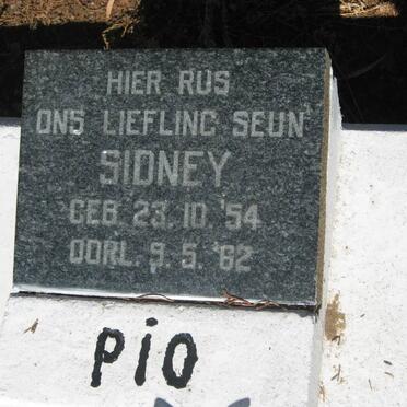 PIO Sidney 1954-1962