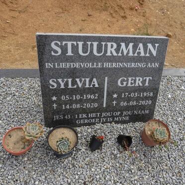 STUURMAN Gert 1958-2020 &amp; Sylvia 1962-2020