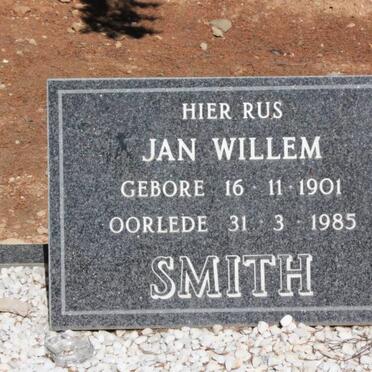 SMITH Jan Willem 1901-1985