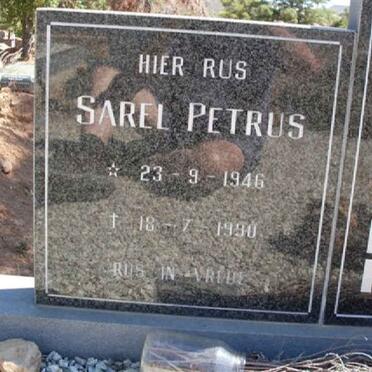 STANDER Sarel Petrus 1946-1990 :: STANDER Mark Peter 1971-1990 