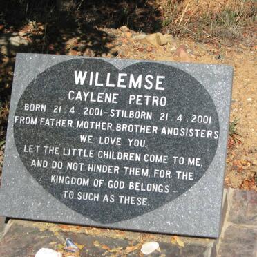WILLEMSE Caylene Petro 2001-2001