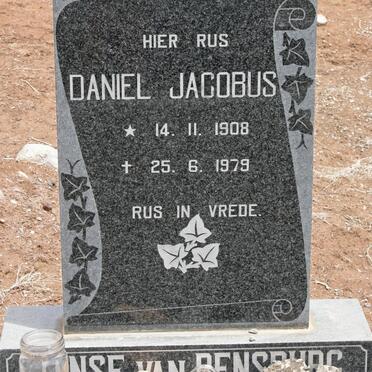 RENSBURG Daniel Jacobus, Janse van 1908-1979