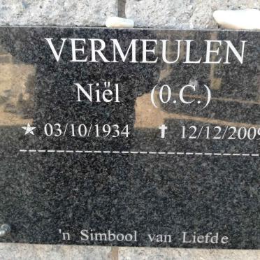 VERMEULEN O.C. 1934-2009