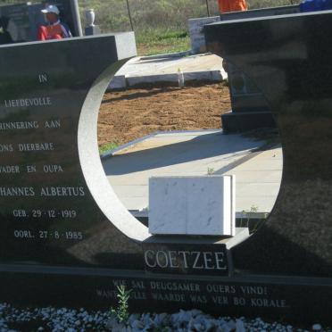 COETZEE Johannes Albertus 1919-1985