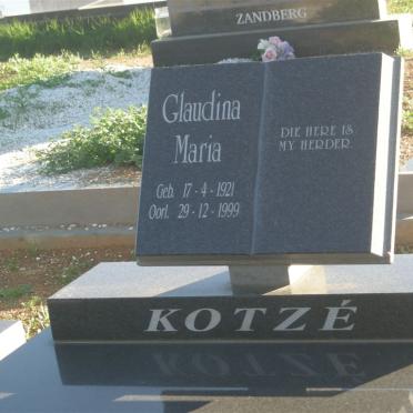 KOTZE Glaudina Maria 1921-1999