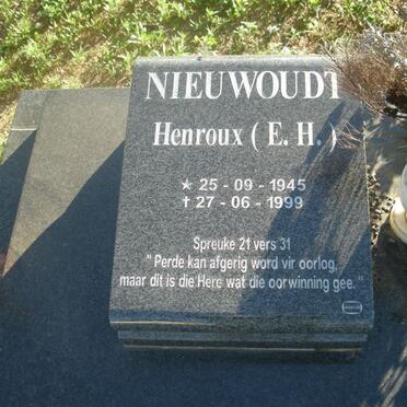 NIEUWOUDT E.H. 1945-1999