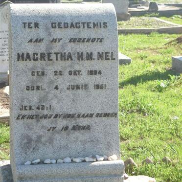 NEL Magretha H.M. 1894-1951