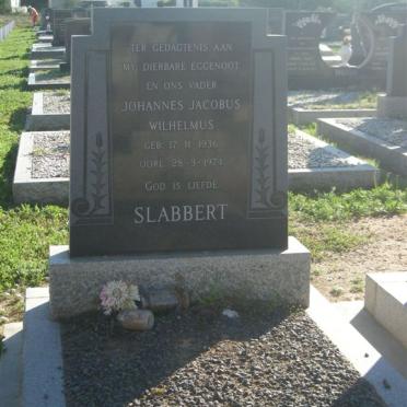 SLABBERT Johannes Jacobus Wilhelmus 1936-1974