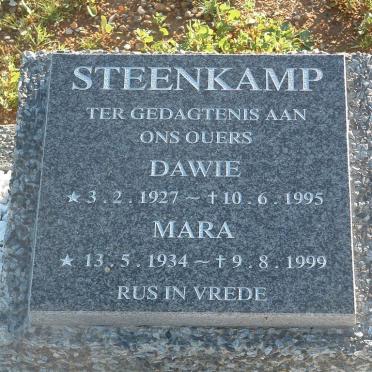 STEENKAMP Dawie 1927-1995 &amp; Mara 1934-1999