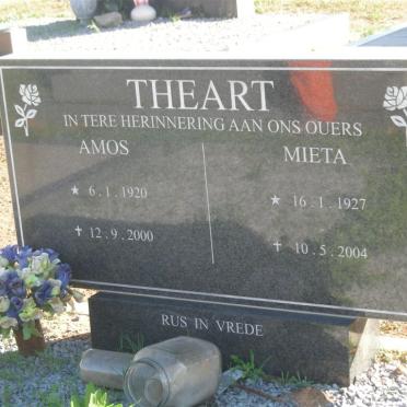 THEART Amos 1920-2000 &amp; Mieta 1927-2004