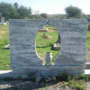 WIESE Petrus N. 1893-1982 &amp; Gerendina J.M. KOCH 1897-1952