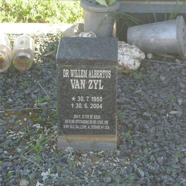 ZYL Willem Albertus, van 1950-2004