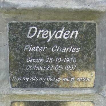 DREYDEN Pieter Charles 1936-1997
