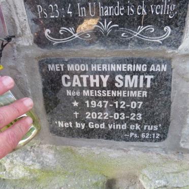 SMIT Cathy nee MEISSENHEIMER 1947-2022