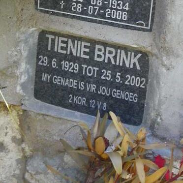 BRINK Tienie 1929-2002