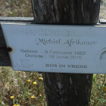 AFRIKANER Michiel 1962-2015