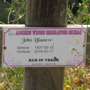 BLAAUW John 1937-2019