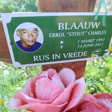 BLAAUW Errol Charles 1993-2021