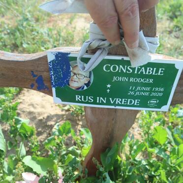 CONSTABLE John Rodger 1956-2020