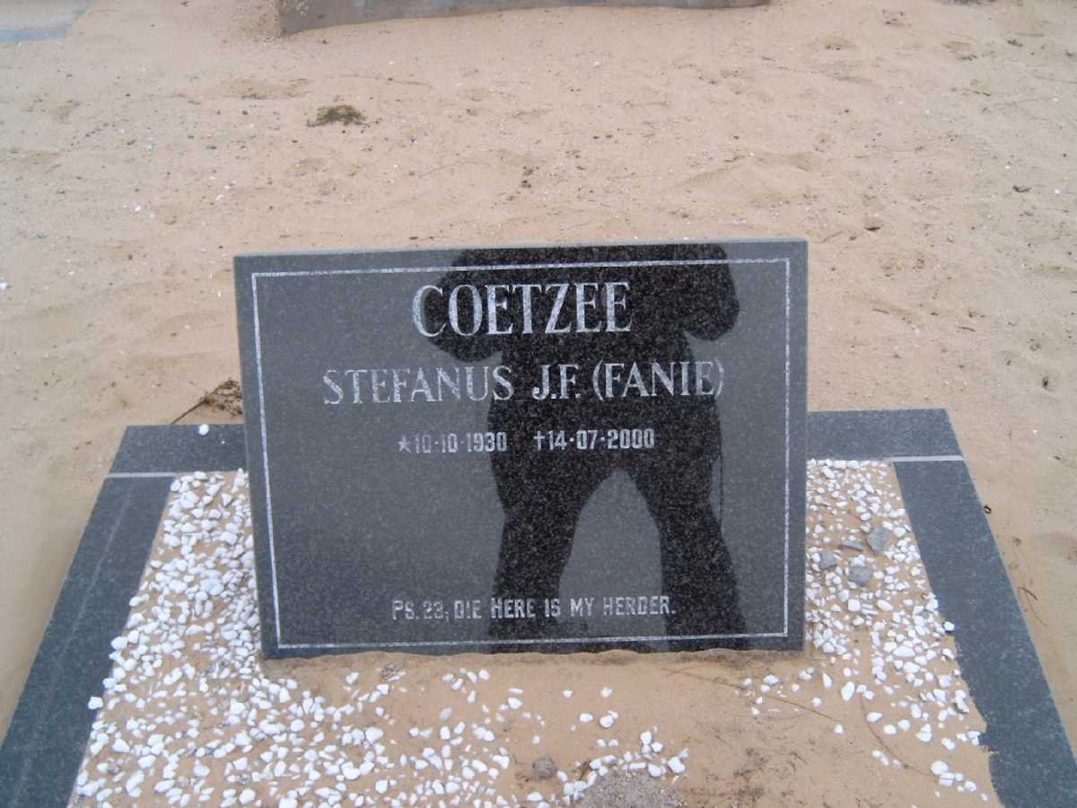 COETZEE Stefanus J.F. 1930-2000