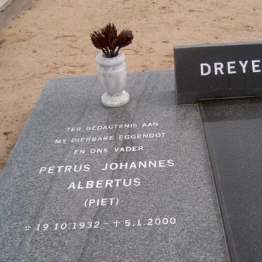DREYER Petrus Johannes Albertus 1932-2000