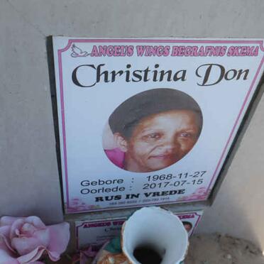 DON Christina 1968-2017