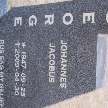 GEORGE Johannes Jacobus 1947-2009