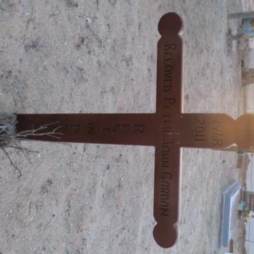 GORDON Peter John 1948-2011