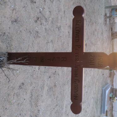 GORDON Peter John 1948-2011