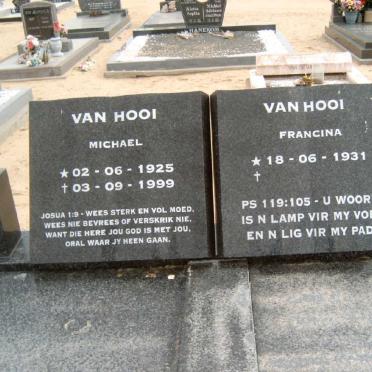 HOOI Michael, van 1925-1999 &amp; Francina 1931-