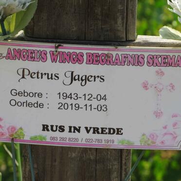 JAGERS Petrus 1943-2019
