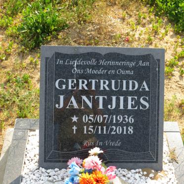 JANTJIES Gertruida 1936-2018