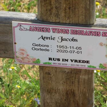 JACOBS Annie 1953-2020