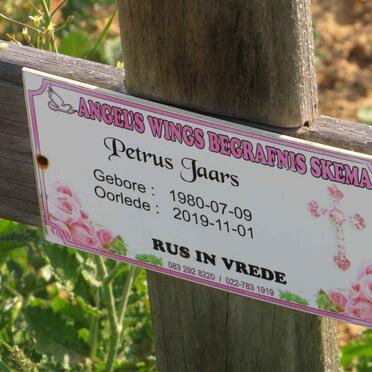 JAARS Petrus 1980-2019