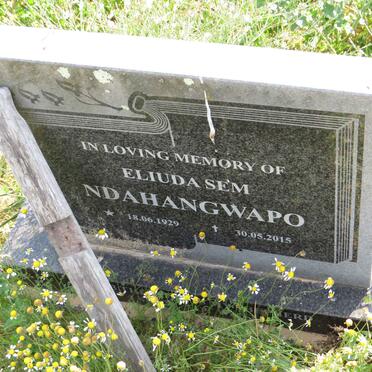 NDAHANGWAPO Eliuda Sem 1929-2015