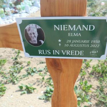 NIEMAND Elma 1950-2022
