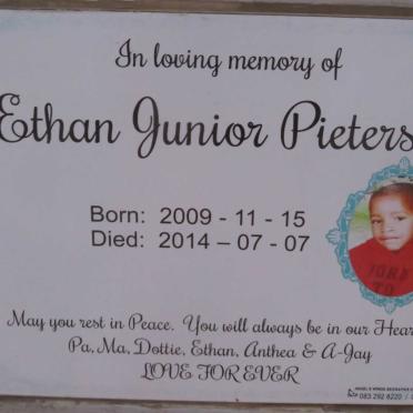 PIETERSEN Ethan Junior 2009-2014