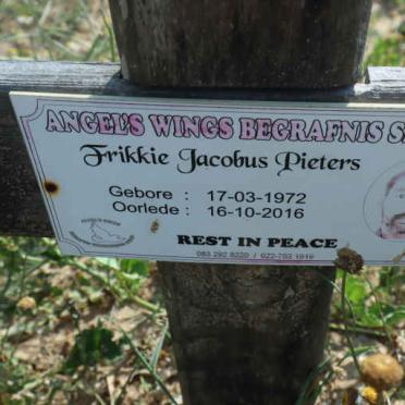 PIETERS Frikkie Jacobus 1972-2016