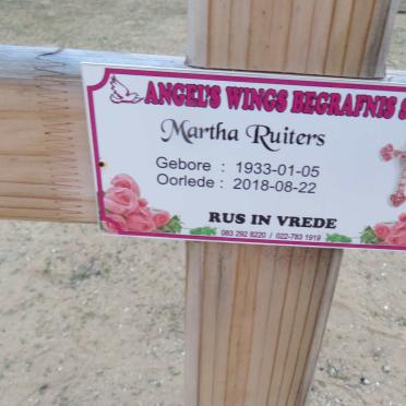 RUITERS Martha 1933-2018