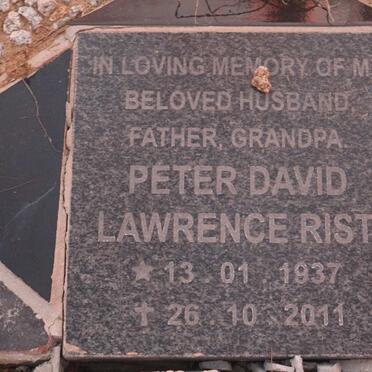 RIST Peter David Lawrence 1937-2011